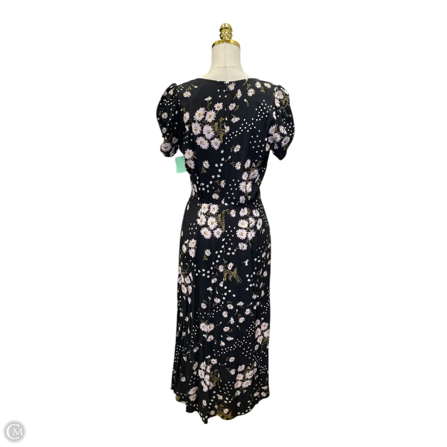Dress Casual Midi By Madewell In Floral Print, Size: Xs