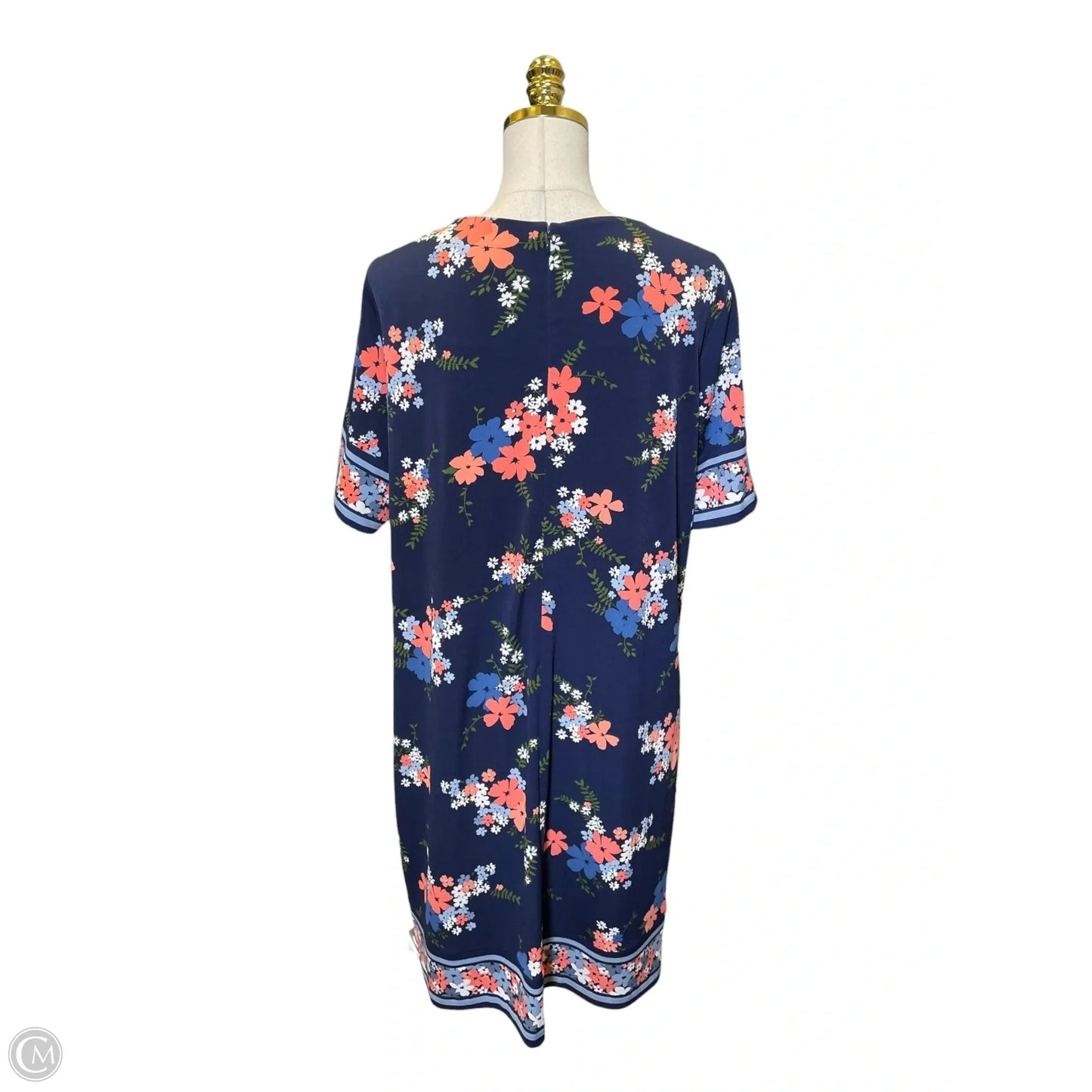 Dress Designer By Michael Kors In Floral Print, Size: 1x