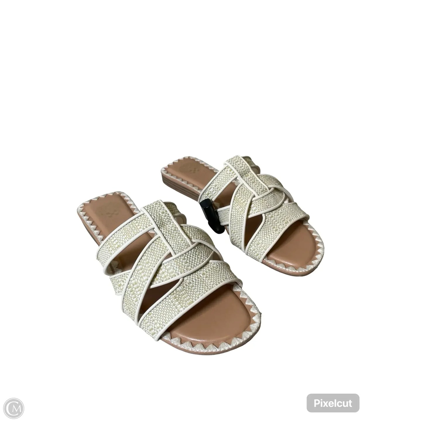 Sandals Flats By Vince Camuto In Cream, Size: 8