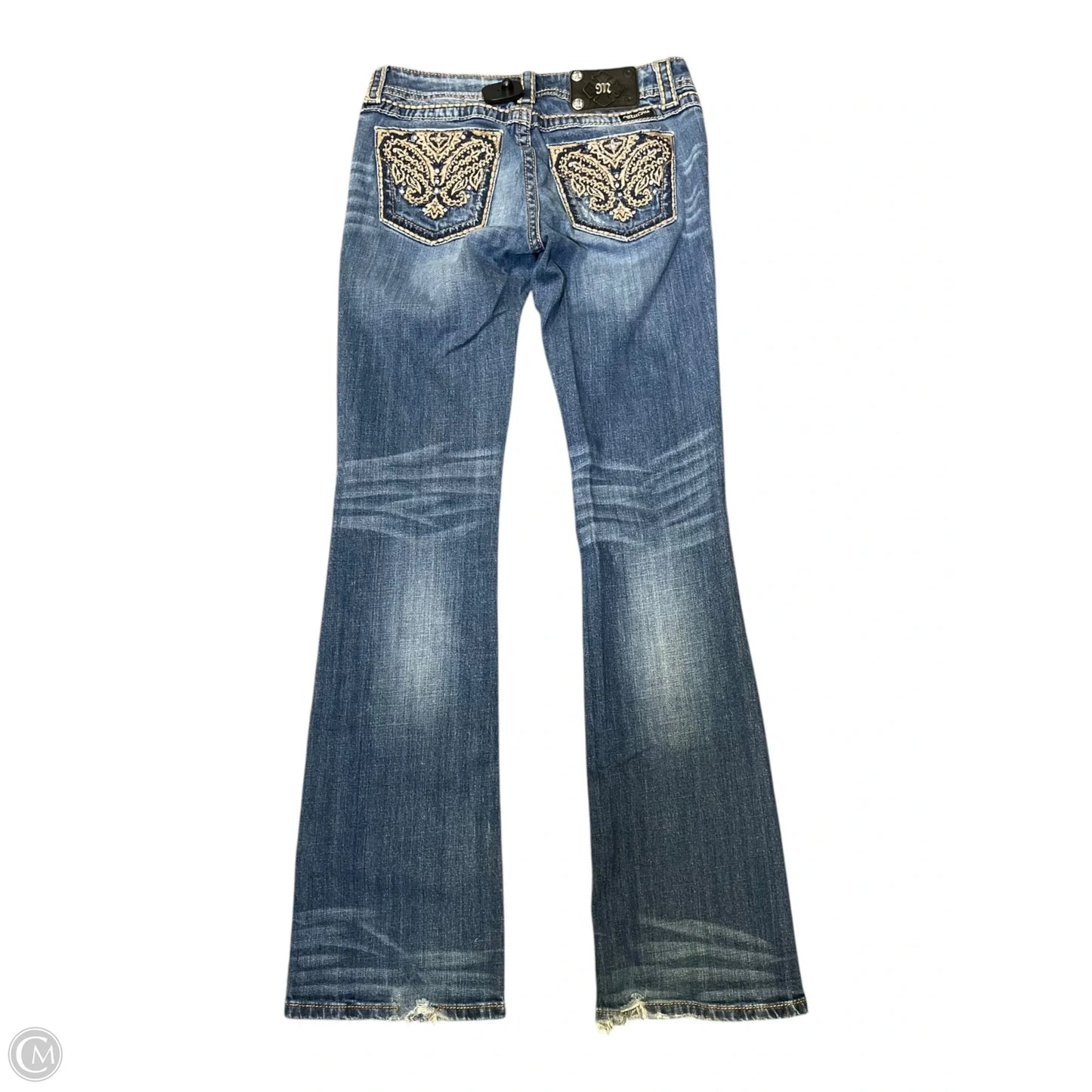 Jeans Boot Cut By Miss Me In Blue Denim, Size: 6