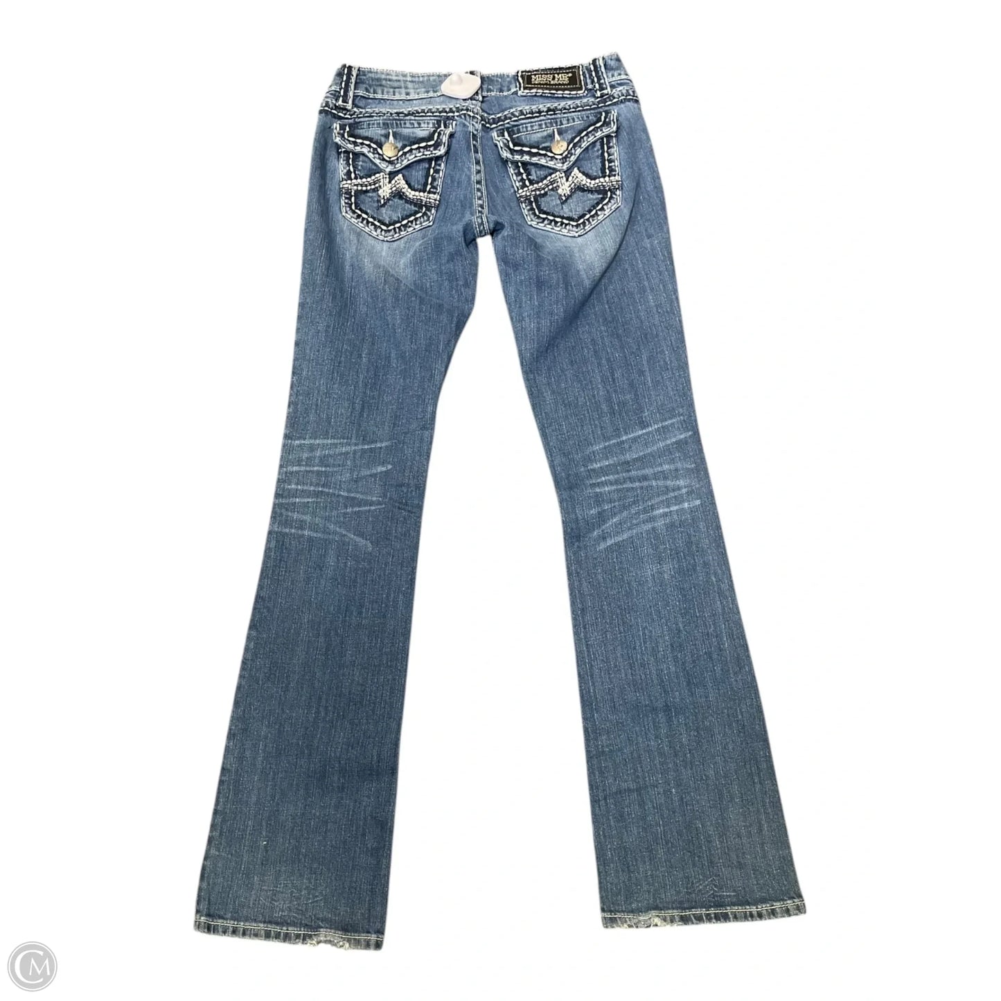 Jeans Boot Cut By Miss Me In Blue Denim, Size: 6