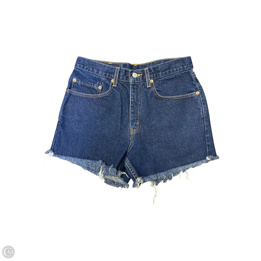 Shorts By Levis In Blue Denim, Size: 12
