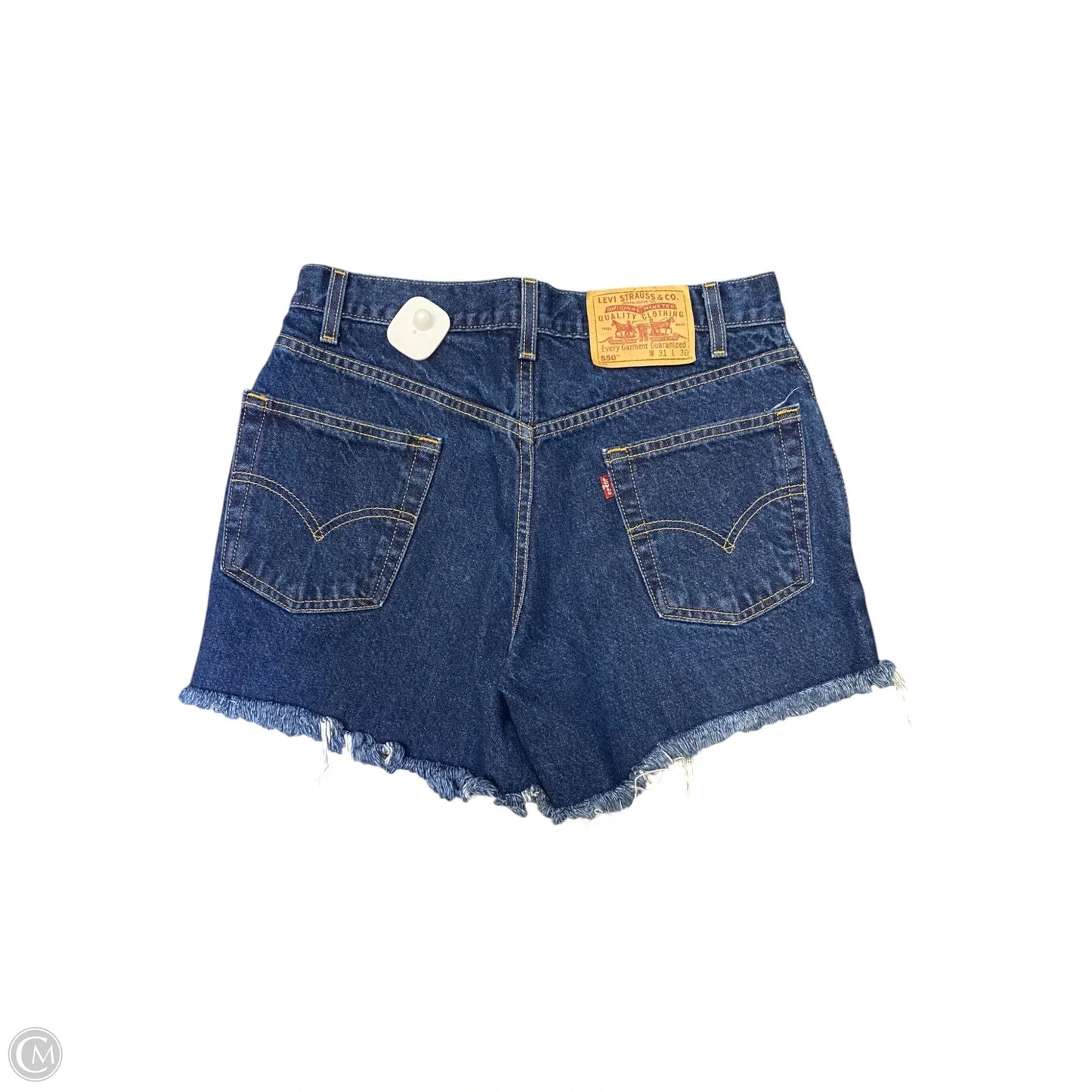 Shorts By Levis In Blue Denim, Size: 12