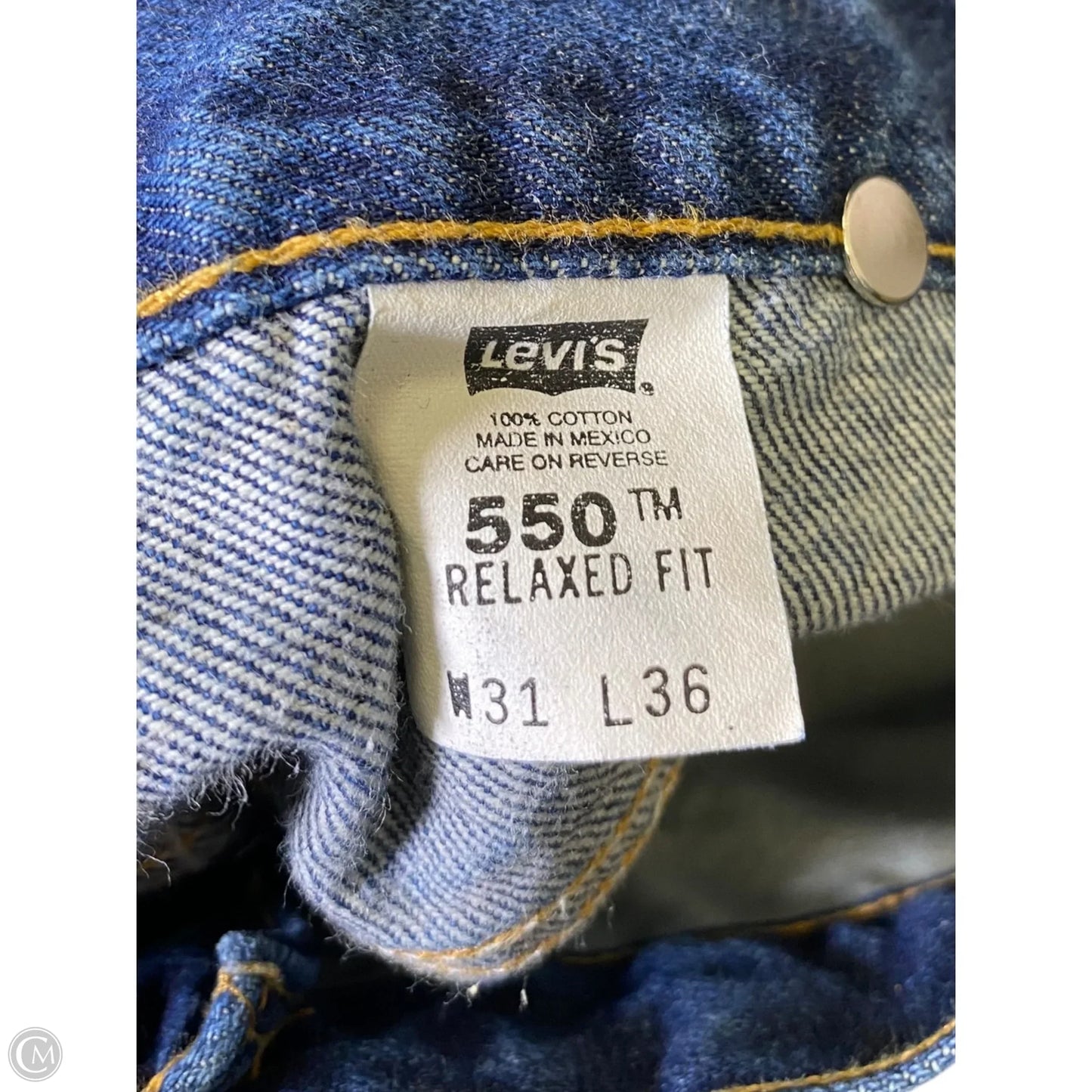Shorts By Levis In Blue Denim, Size: 12
