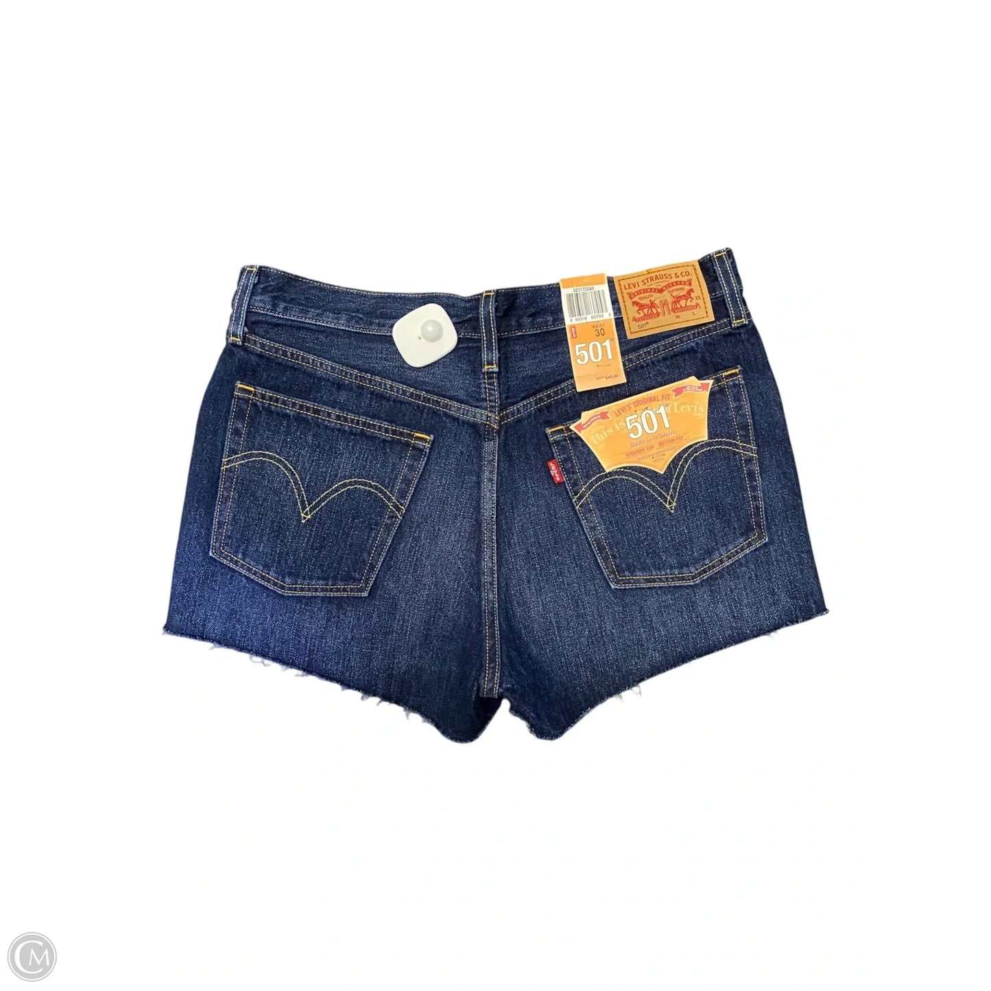 Shorts By Levis In Blue Denim, Size: 10