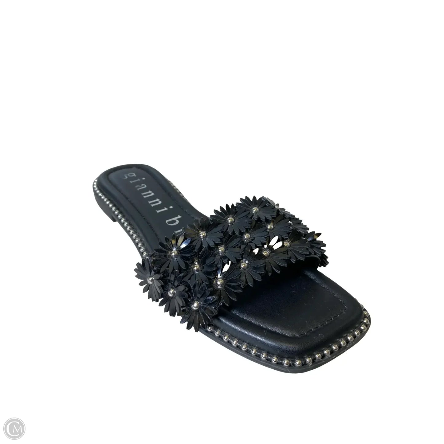 Sandals Flats By Gianni Bini In Black, Size: 8