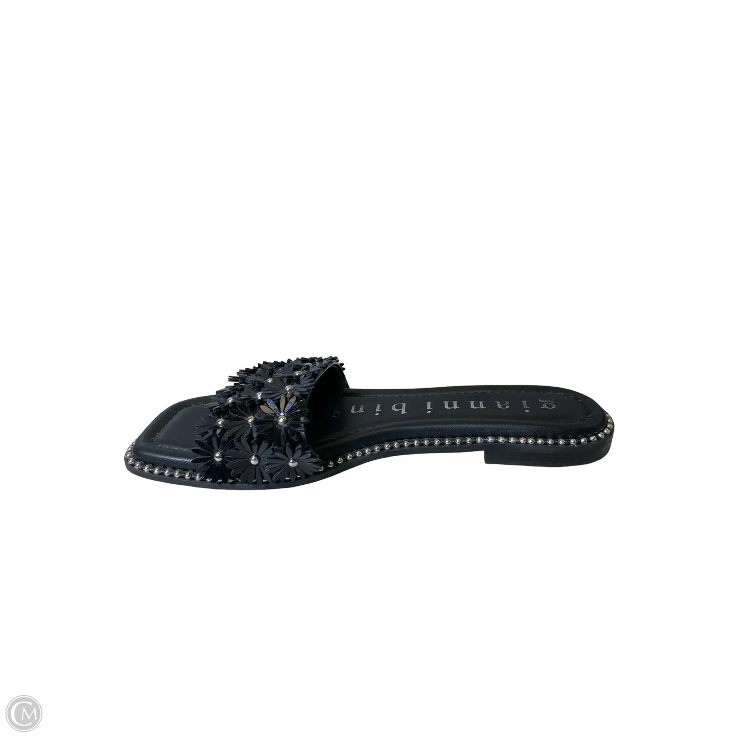 Sandals Flats By Gianni Bini In Black, Size: 8