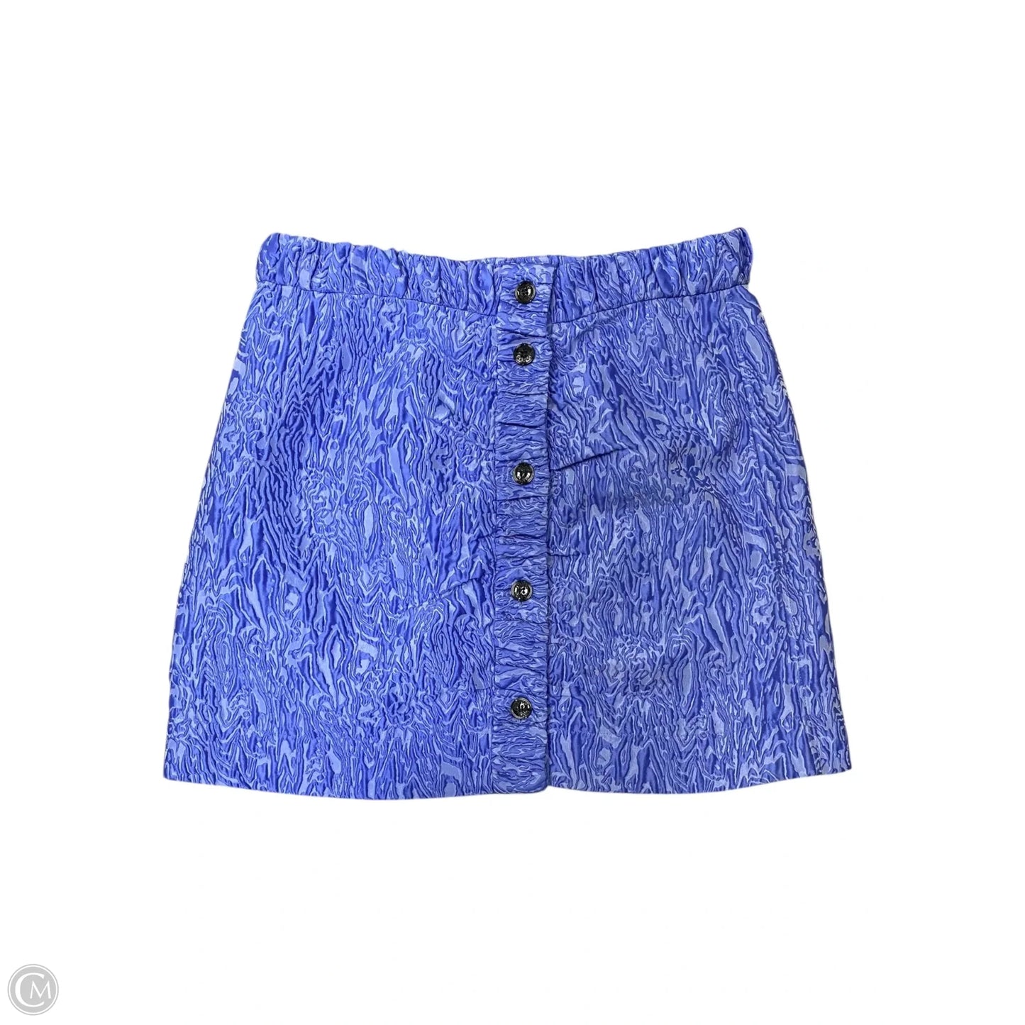 Skirt Maxi By Ganni In Blue, Size: 1x