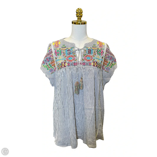 Top Short Sleeve By Jodifl In Multi-colored, Size: M