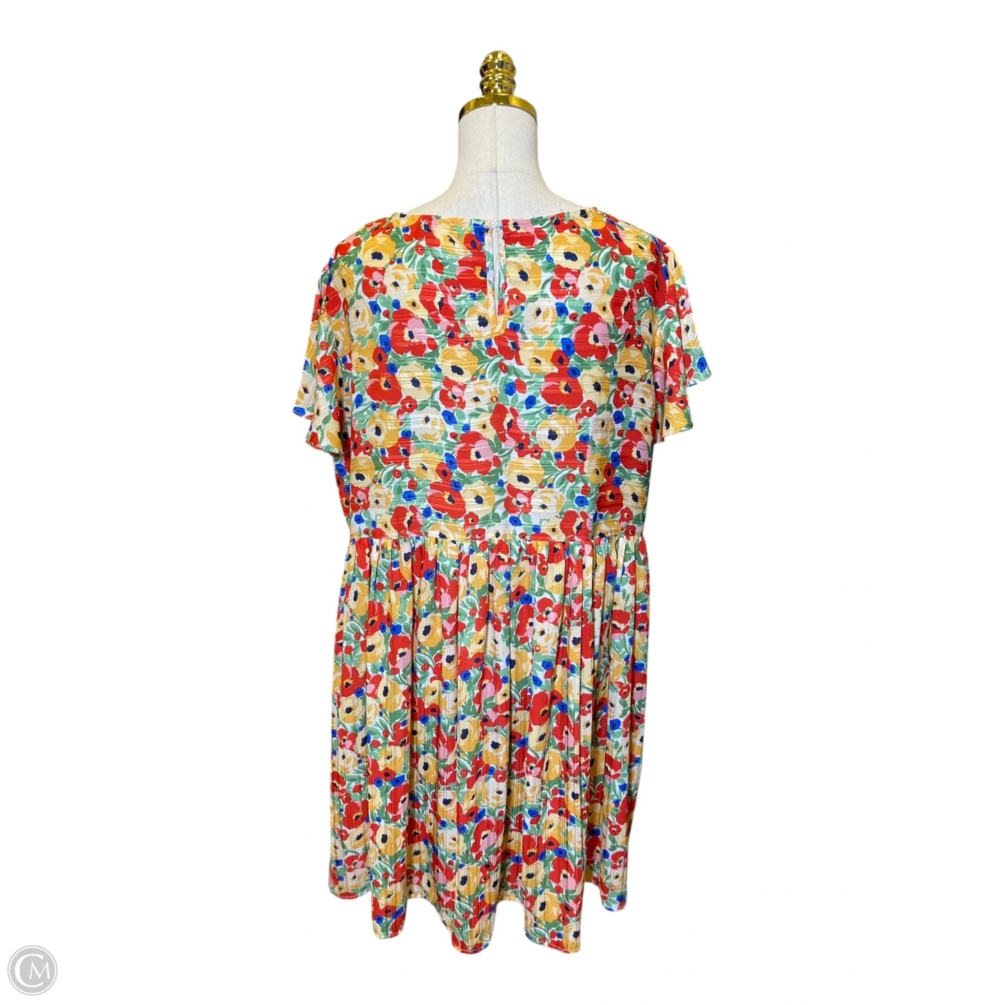 Dress Casual Midi By Umgee In Floral Print, Size: Xl