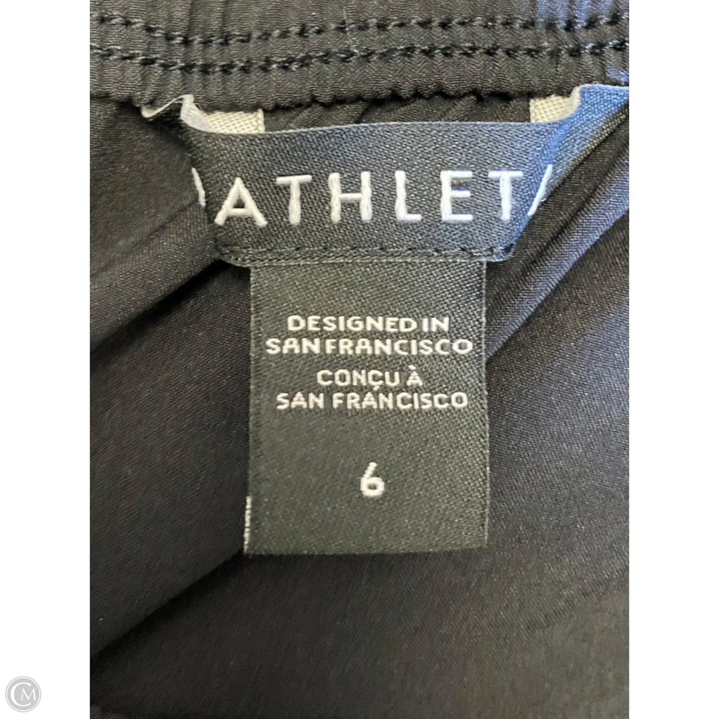 Athletic Skirt By Athleta In Black, Size: 6