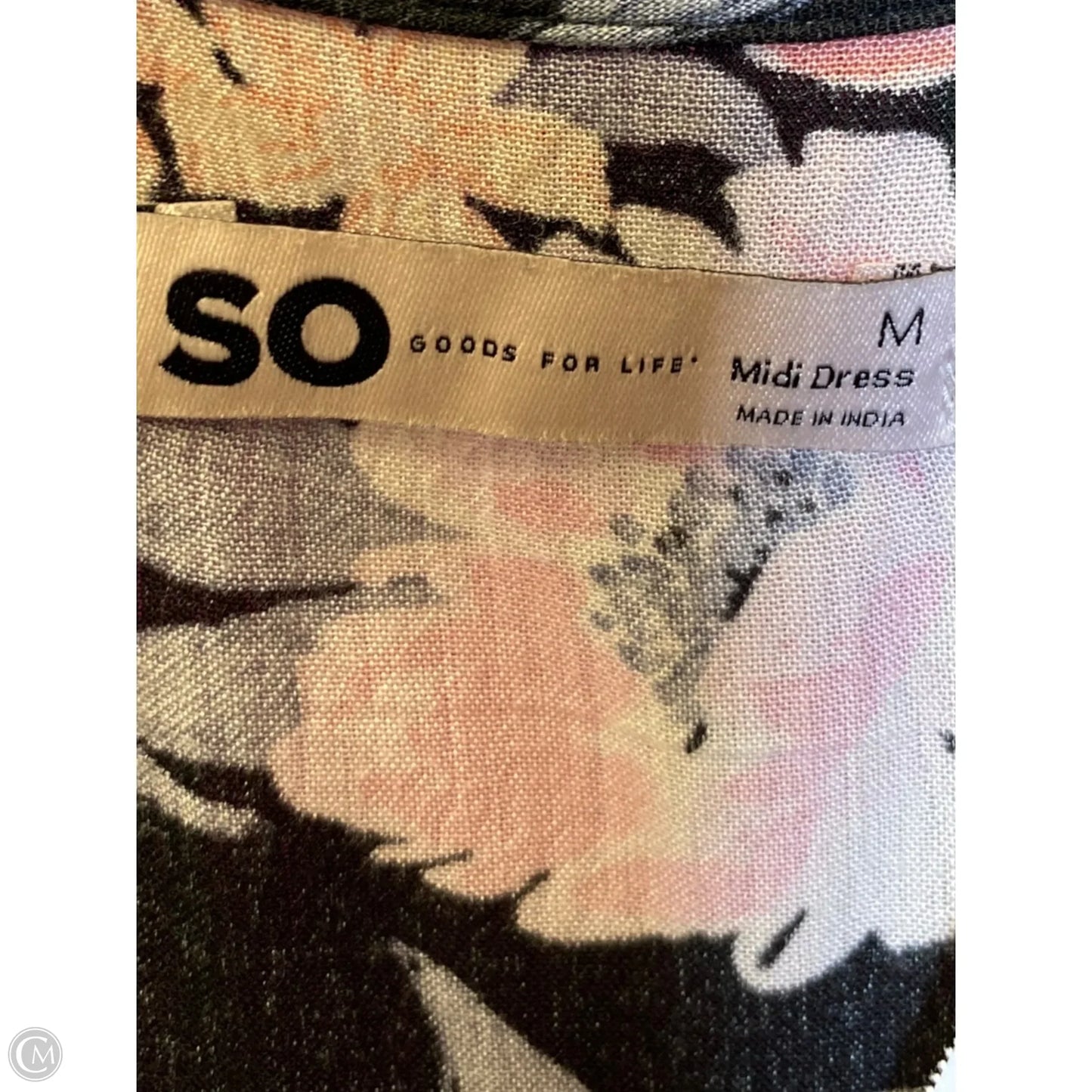 Dress Casual Maxi By So In Floral Print, Size: M