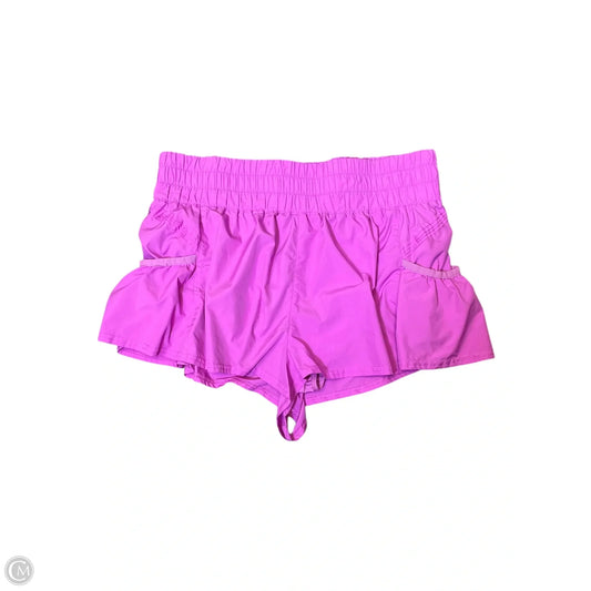 Athletic Shorts By Free People In Purple, Size: L
