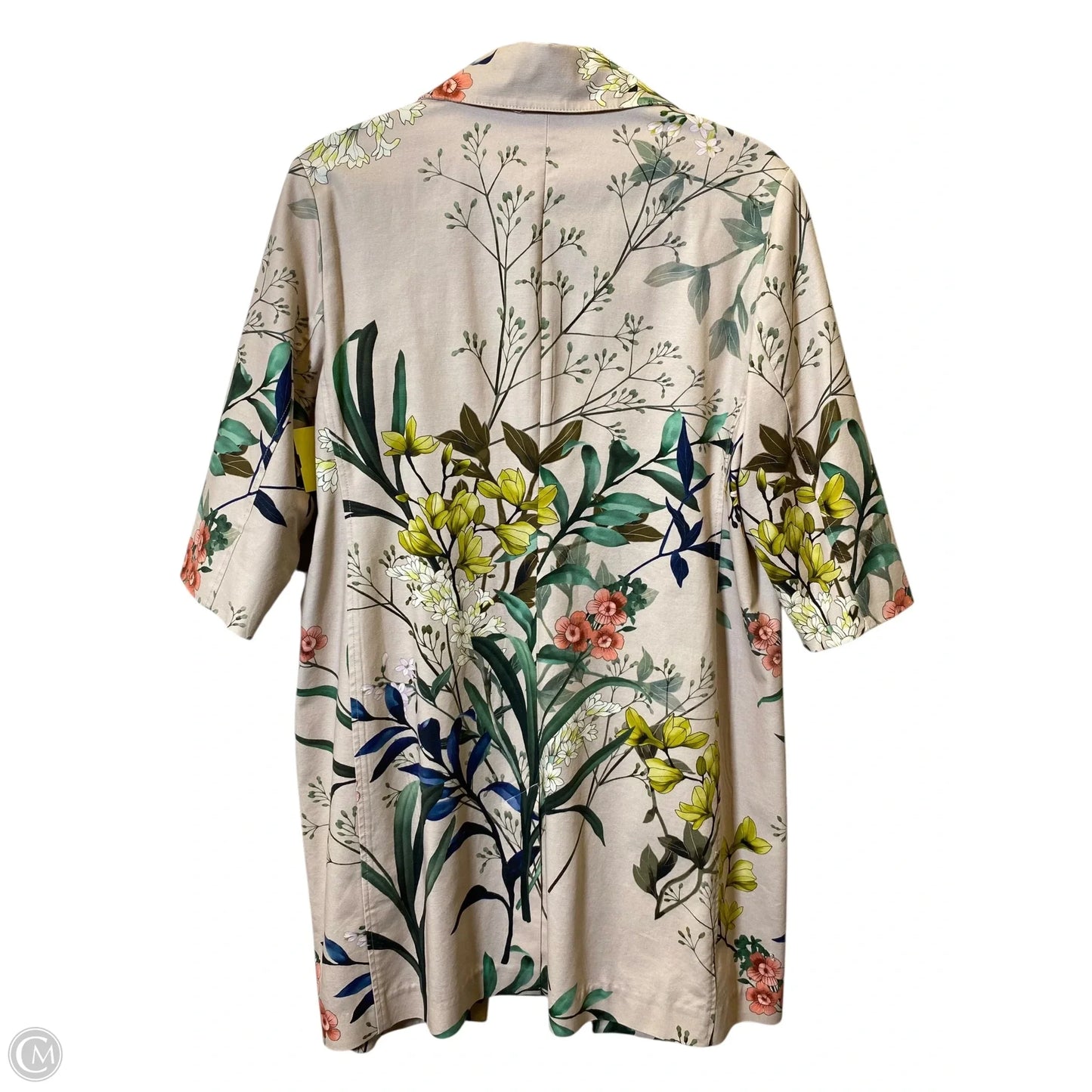 Jacket Other By Chicos In Floral Print, Size: 12