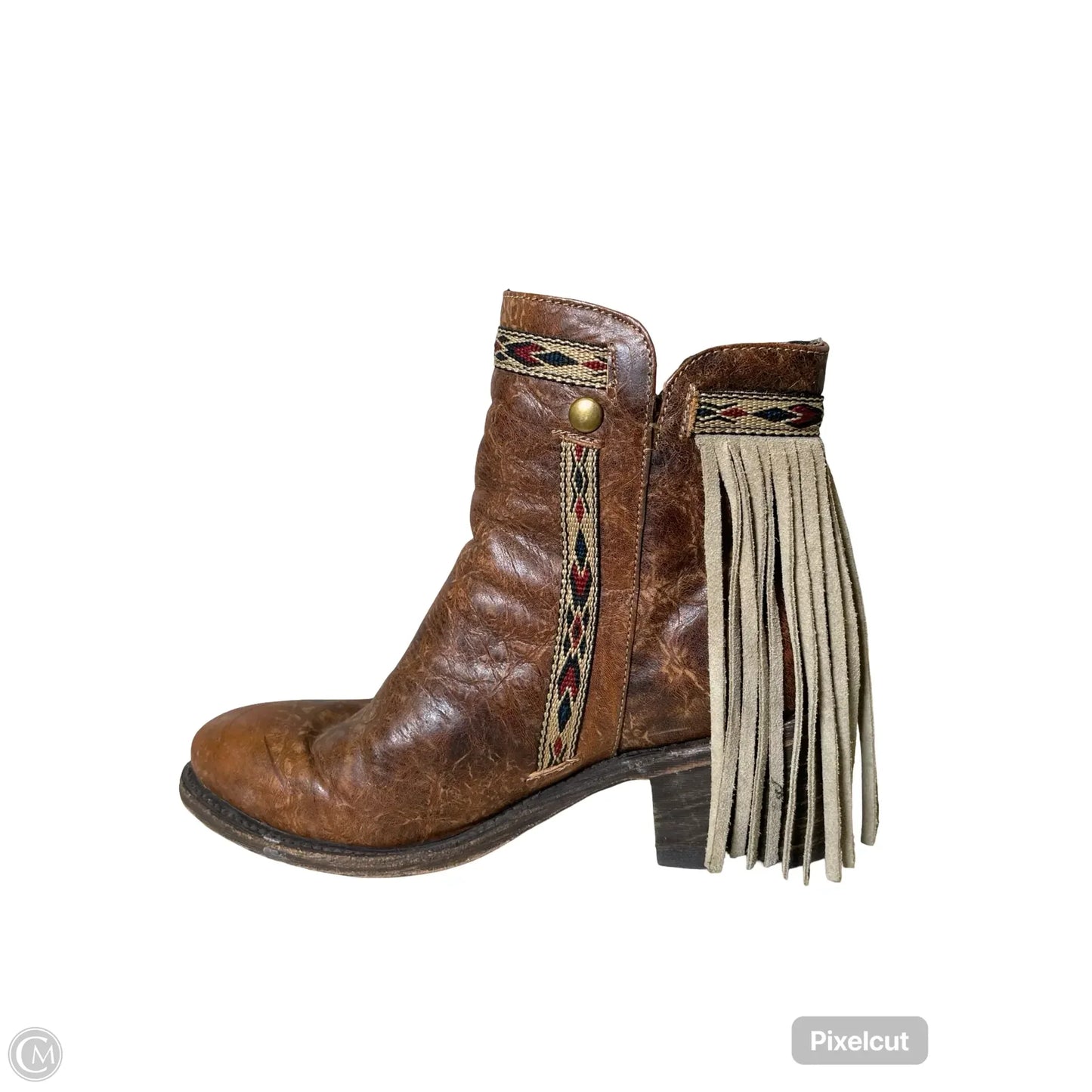 Boots Western By Corral In Brown, Size: 7