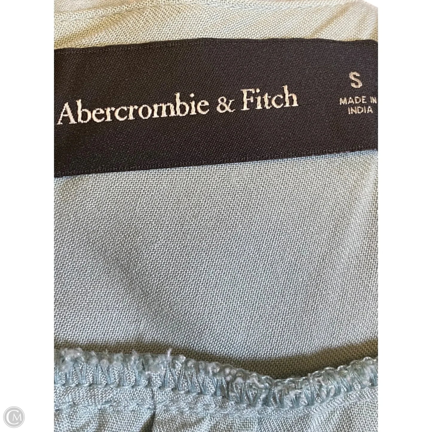 Dress Casual Midi By Abercrombie And Fitch In Teal, Size: S