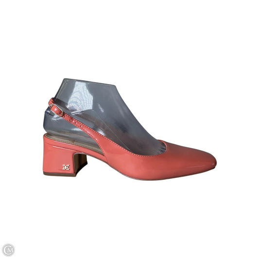 Shoes Heels Block By Sam Edelman In Coral, Size: 6.5