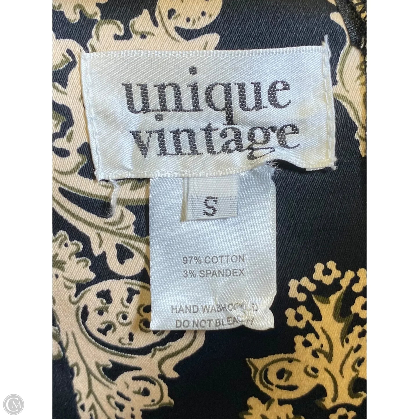 Dress Casual Midi By Clothes Mentor In Black & Brown, Size: S