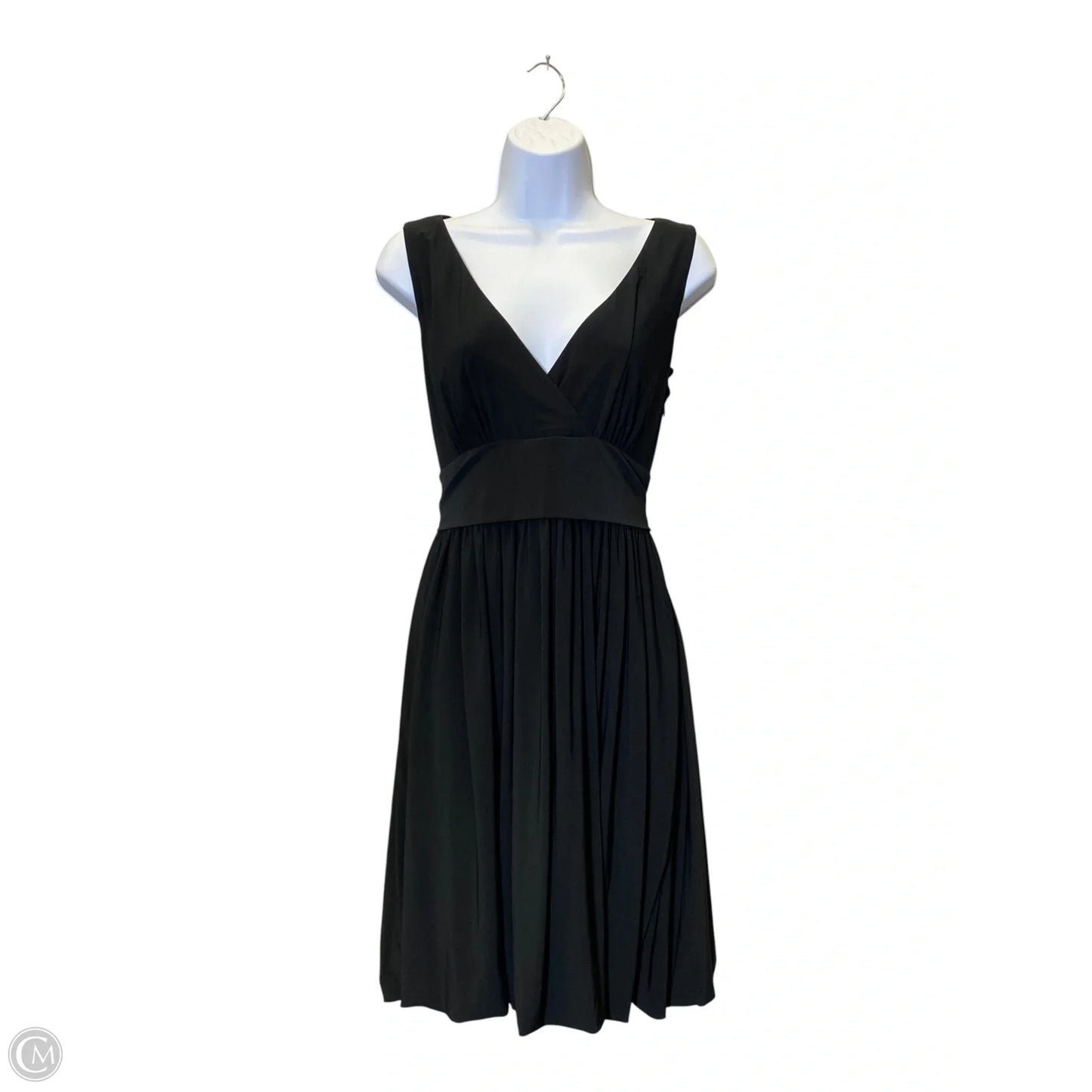 Dress Casual Midi By Loft In Black, Size: 6