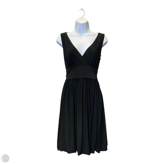 Dress Casual Midi By Loft In Black, Size: 6