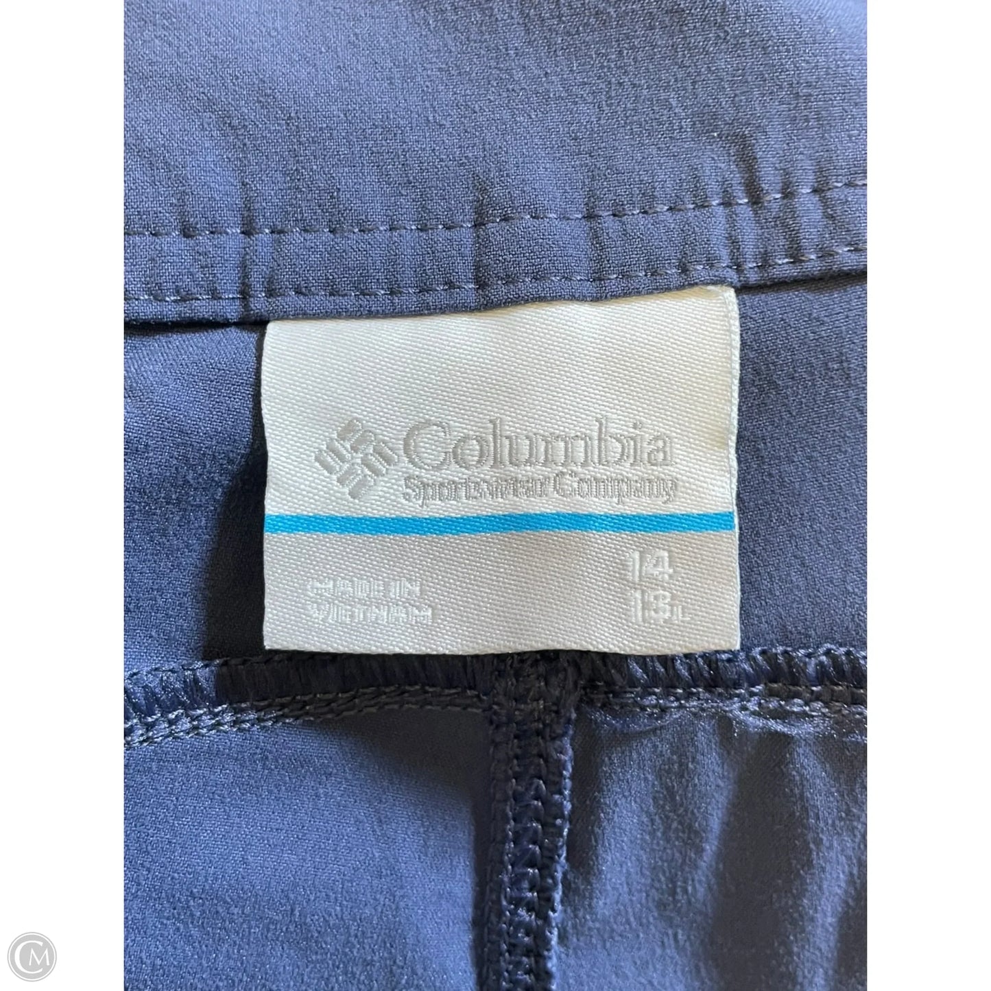 Athletic Pants By Columbia In Navy, Size: 14