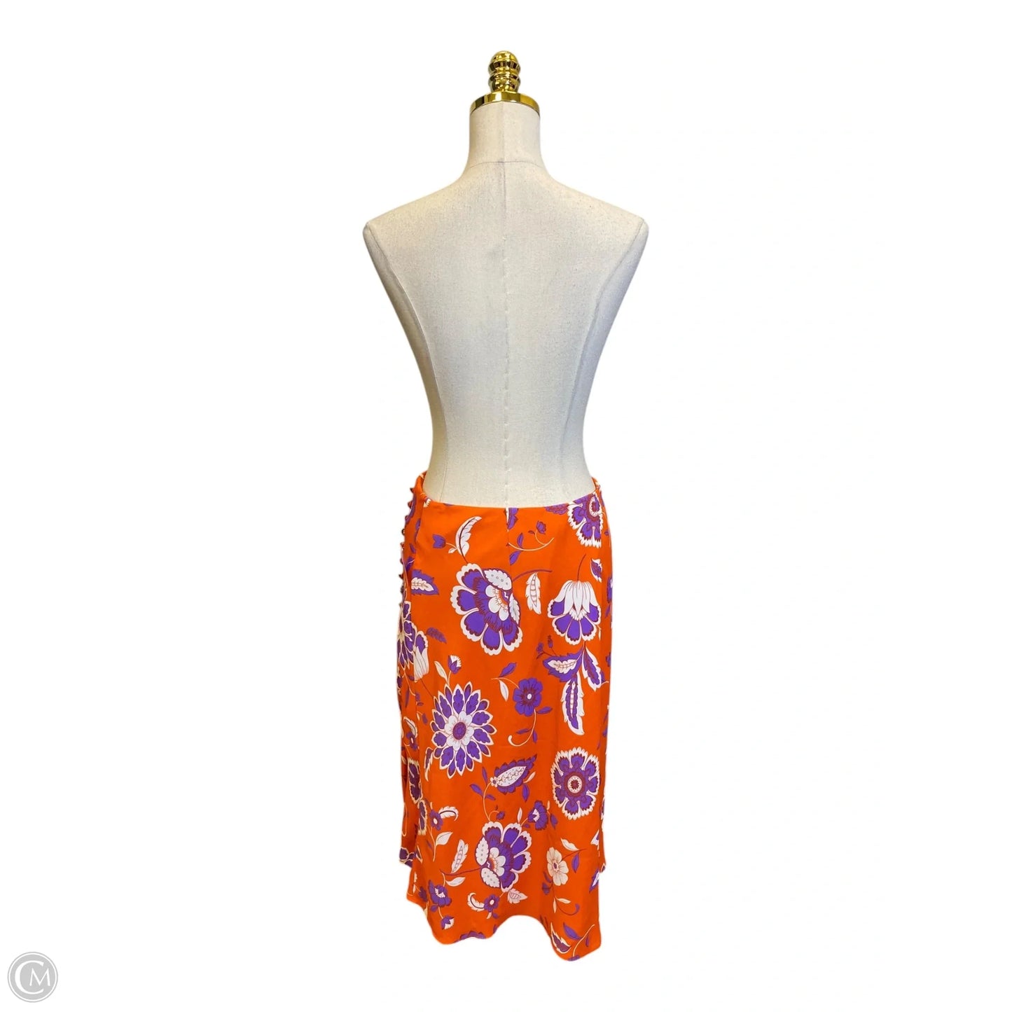 Skirt Maxi By Ann Taylor In Floral Print, Size: M