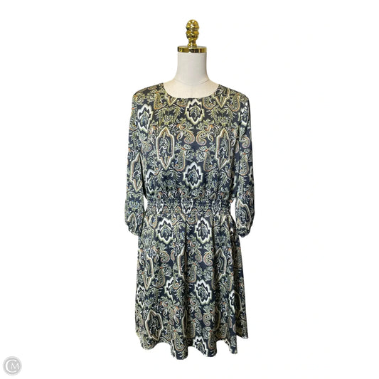 Dress Casual Midi By Sam Edelman In Multi-colored, Size: L