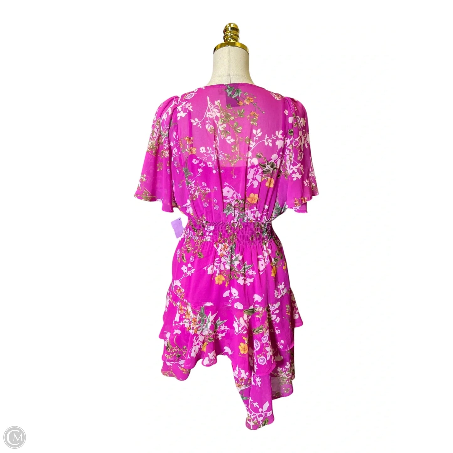 Dress Casual Midi By Taylor In Floral Print, Size: 2