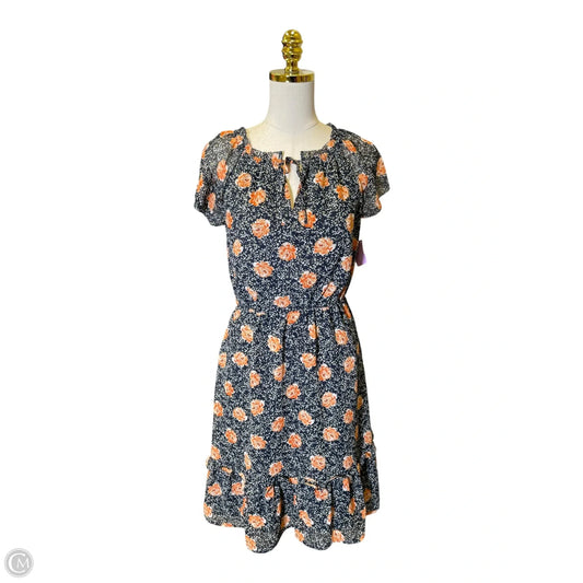 Dress Casual Midi By Loft In Floral Print, Size: S