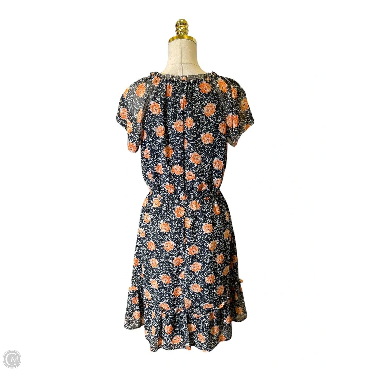 Dress Casual Midi By Loft In Floral Print, Size: S
