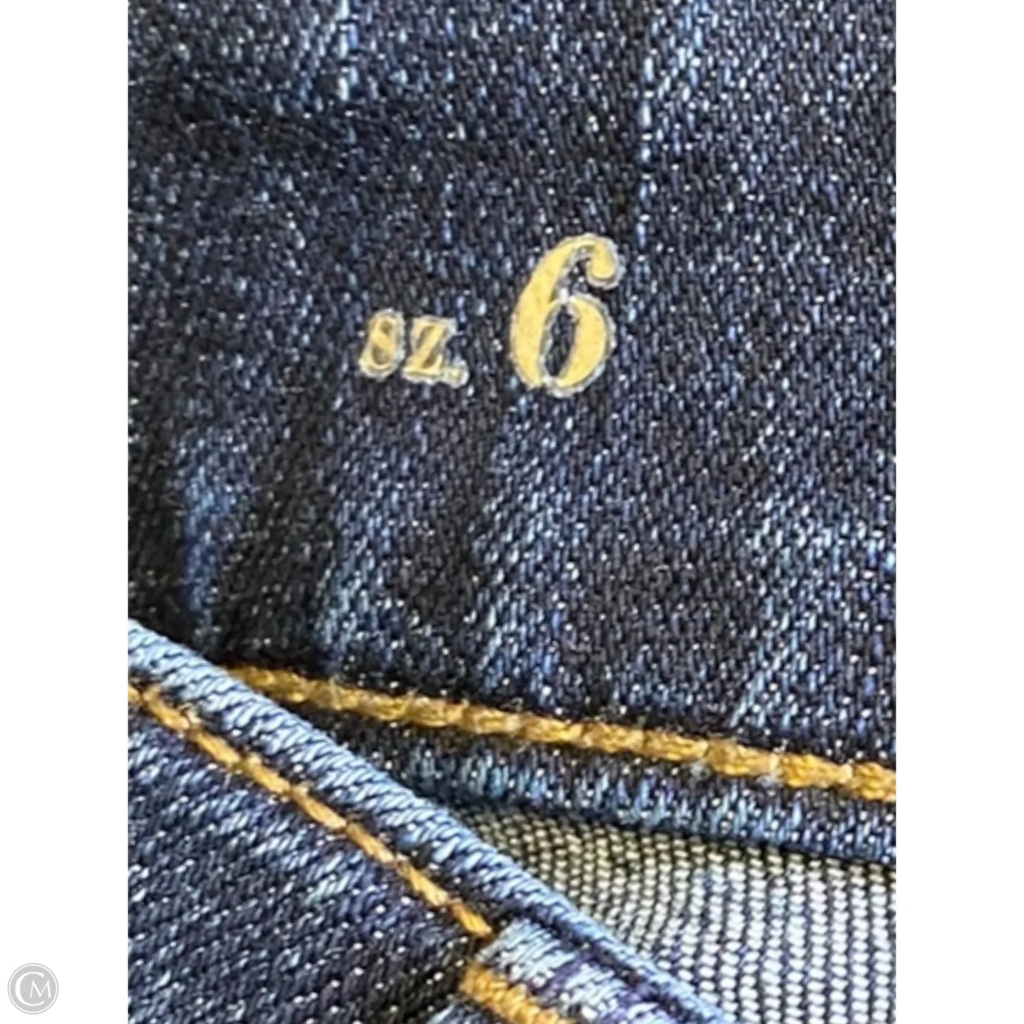 Jeans Cropped By White House Black Market In Blue Denim, Size: 6