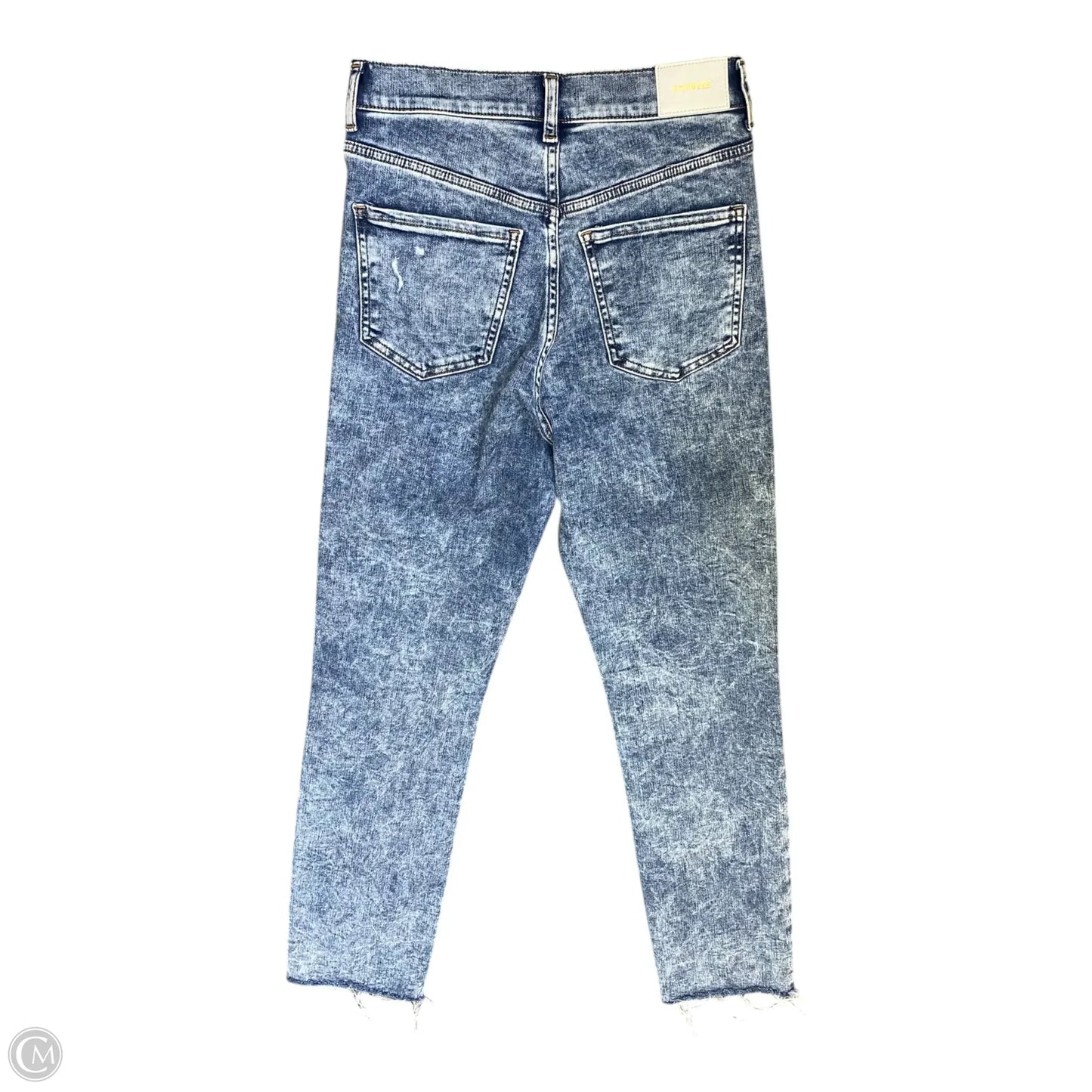 Jeans Skinny By Express In Blue Denim, Size: 2