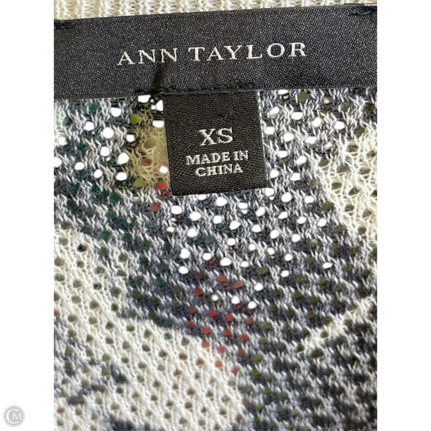 Top Long Sleeve By Ann Taylor In Floral Print, Size: Xs