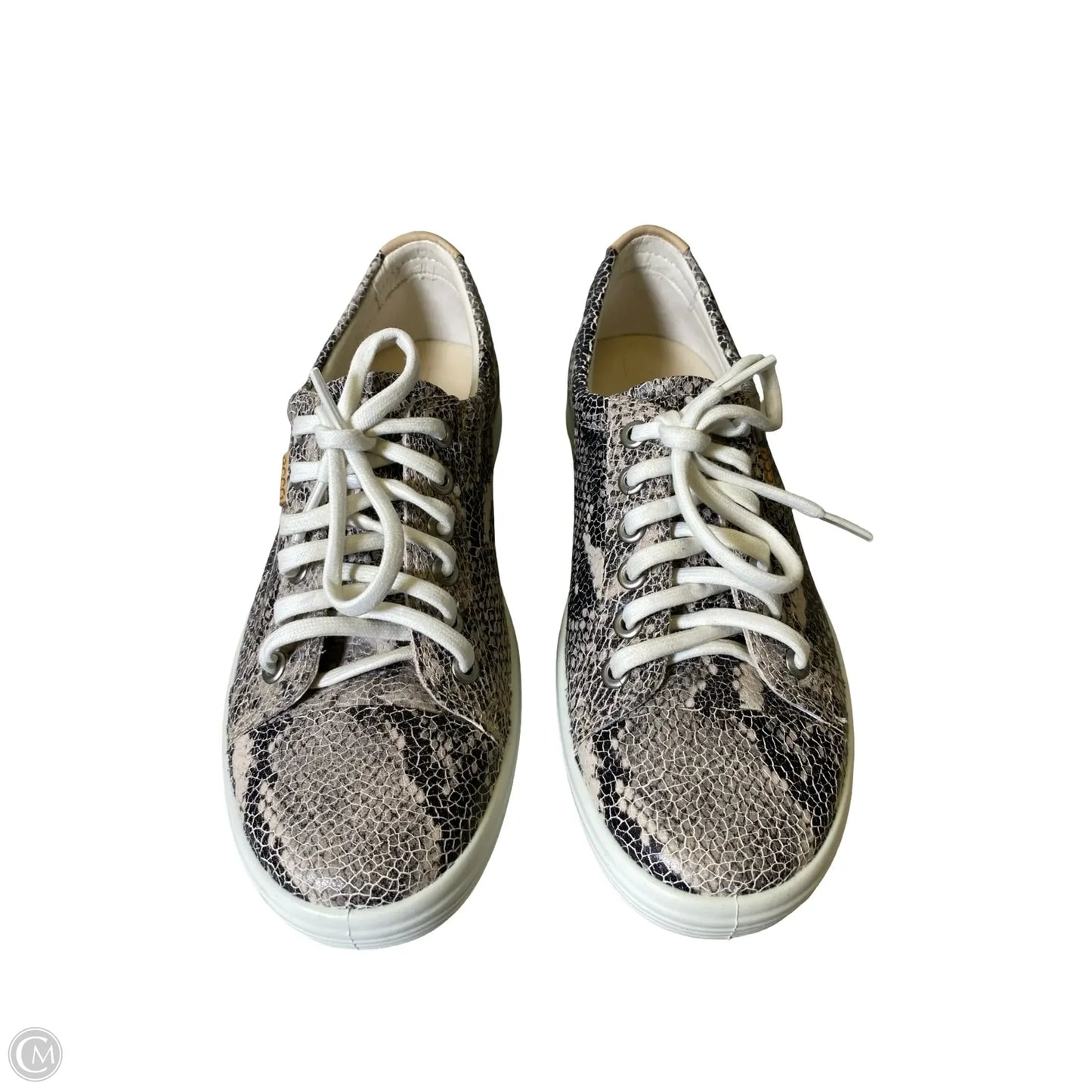 Shoes Flats By Ecco In Snakeskin Print, Size: 7.5