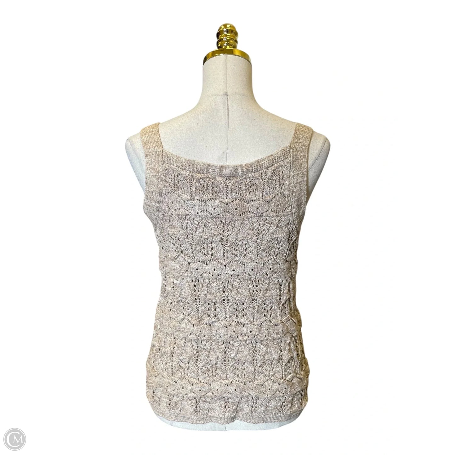 Top Sleeveless By J. Jill In Beige, Size: Xs
