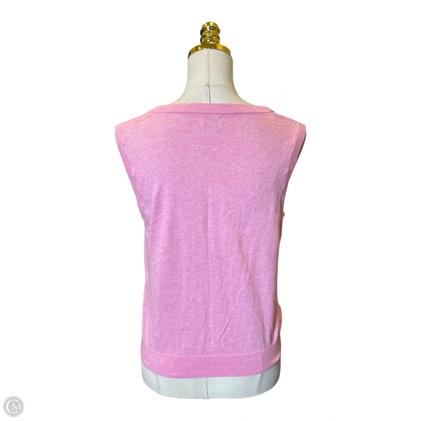 Top Sleeveless By J. Crew In Pink, Size: S
