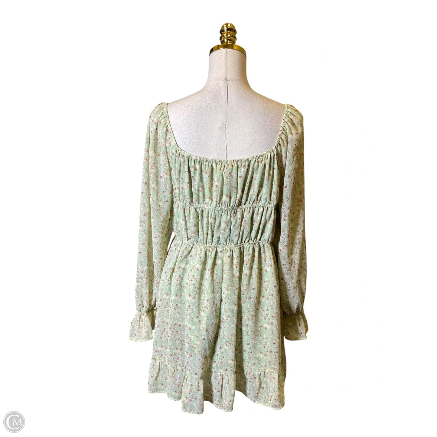 Dress Casual Midi By Clothes Mentor In Floral Print, Size: M