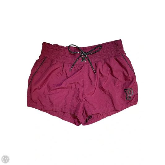 Athletic Shorts By Pink In Maroon, Size: M
