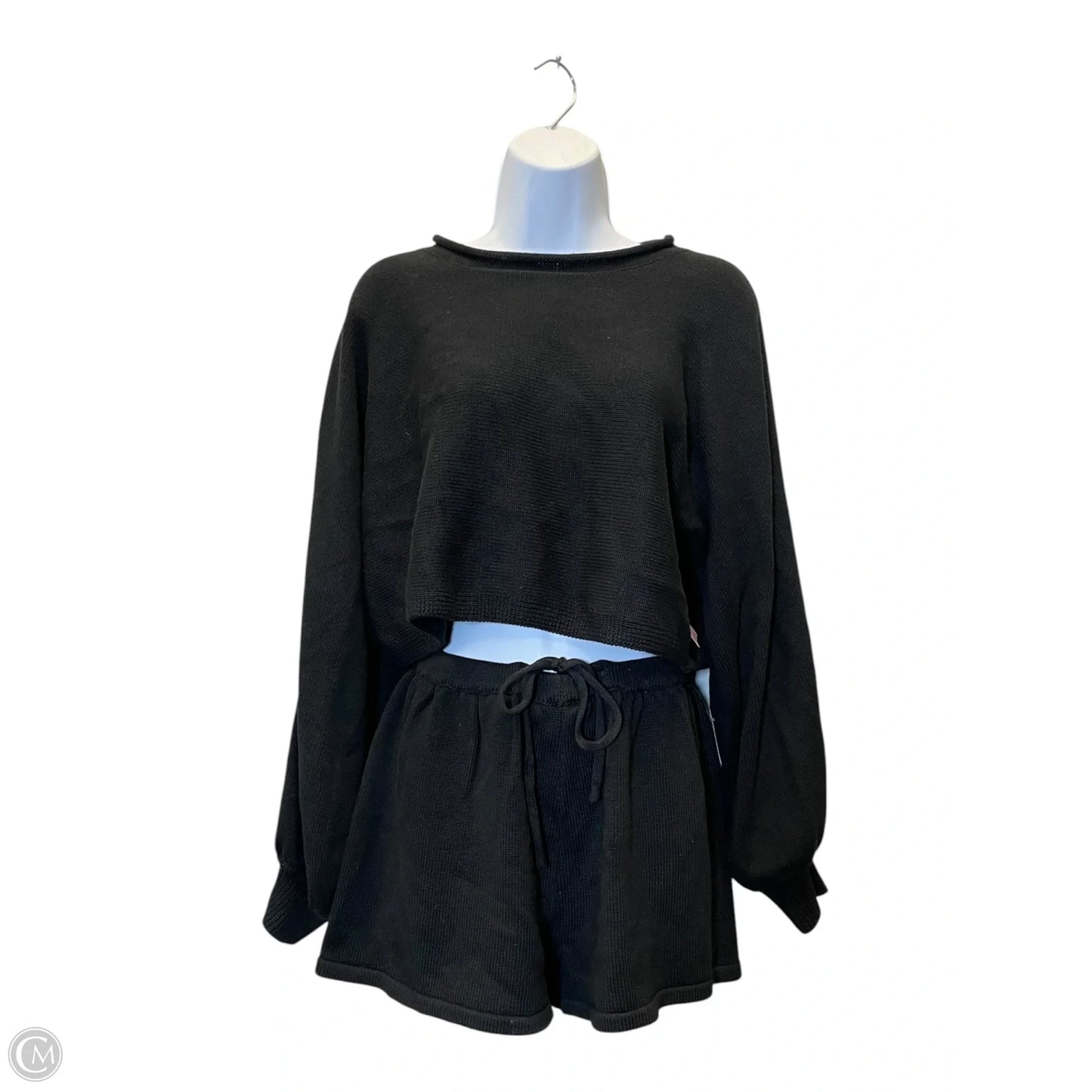 Shorts Set By Mable In Black, Size: L