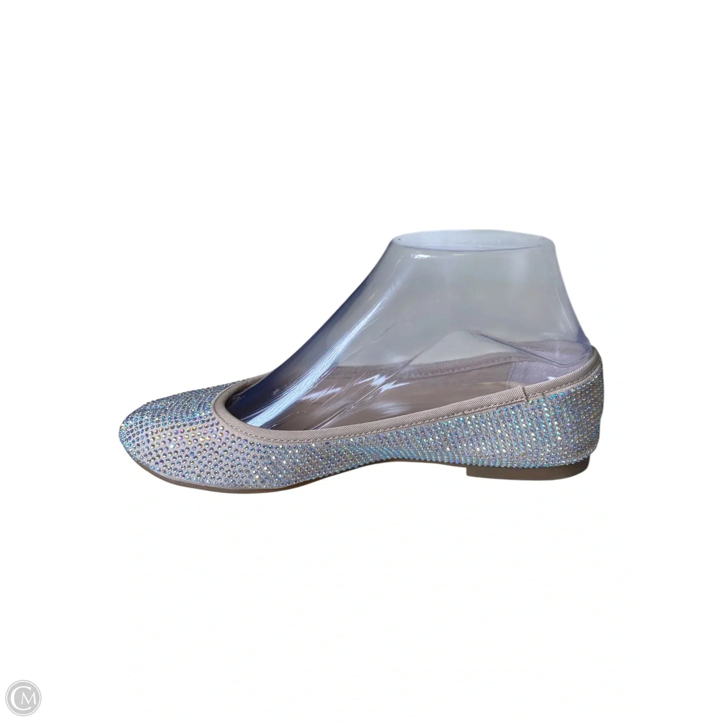 Shoes Flats By Gianni Bini In Silver, Size: 6