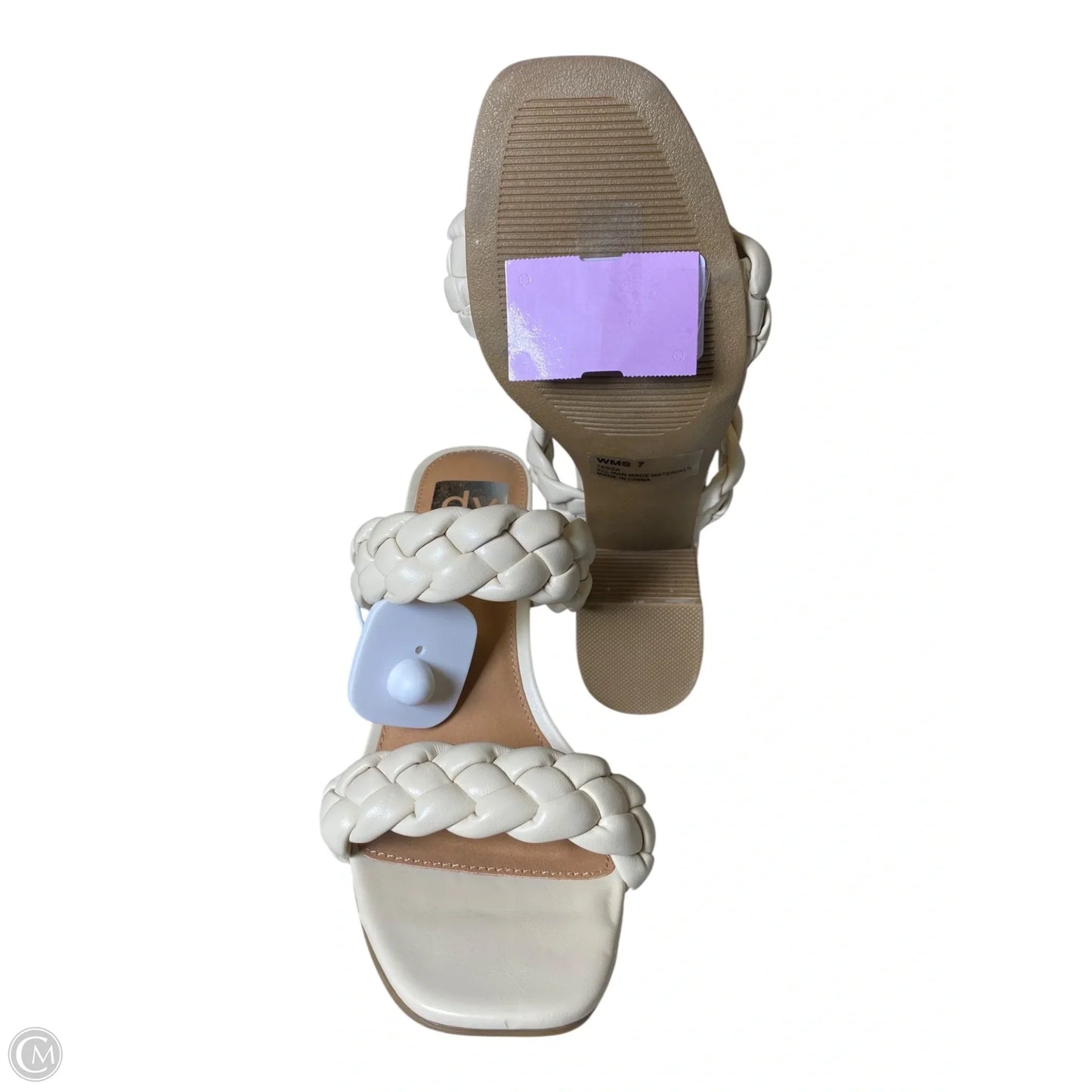 Shoes Heels Block By Dolce Vita In Cream, Size: 7