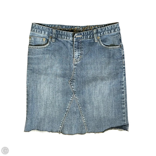 Skirt Midi By Tommy Hilfiger In Blue Denim, Size: 10