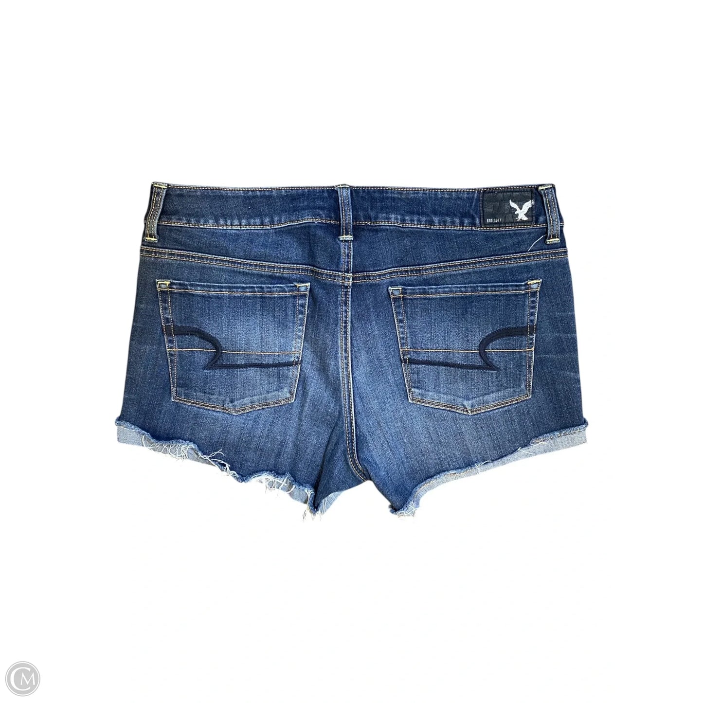 Shorts By American Eagle In Blue Denim, Size: 8