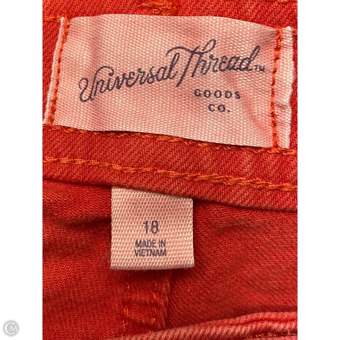 Pants Other By Universal Thread In Orange, Size: 18