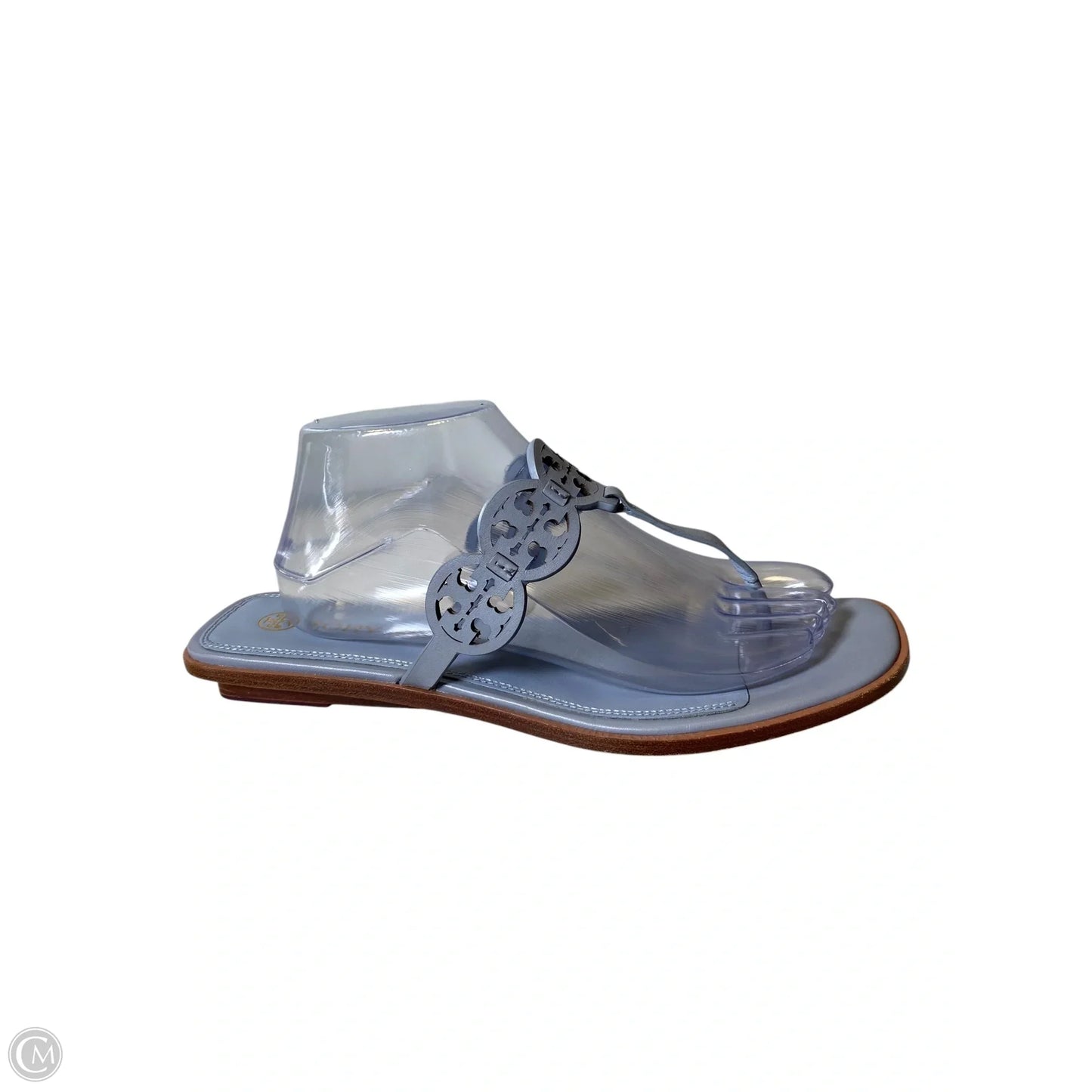 Sandals Designer By Tory Burch In Blue, Size: 11