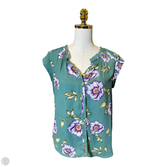 Top Short Sleeve By Daniel Rainn In Multi-colored, Size: S