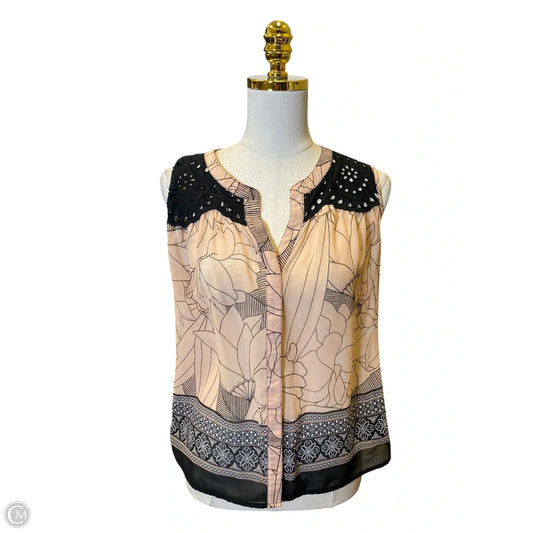 Top Sleeveless By Daniel Rainn In Multi-colored, Size: Sp
