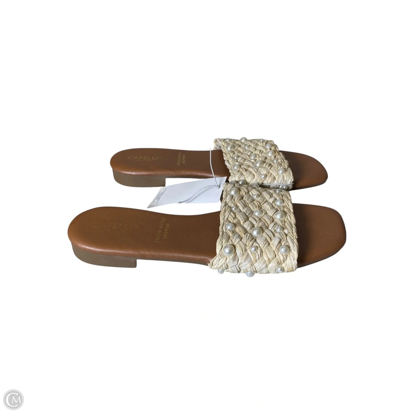Sandals Flats By Capelli In Beige, Size: 7