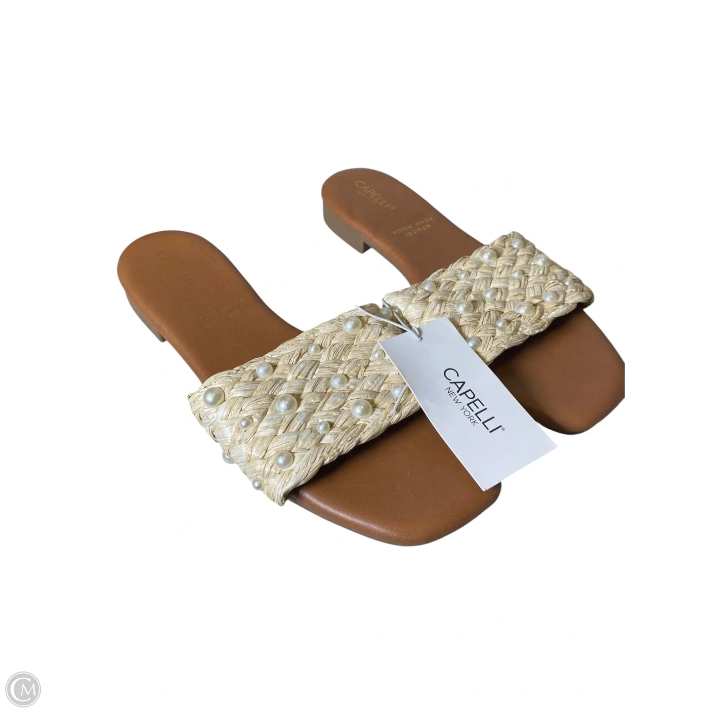 Sandals Flats By Capelli In Beige, Size: 7
