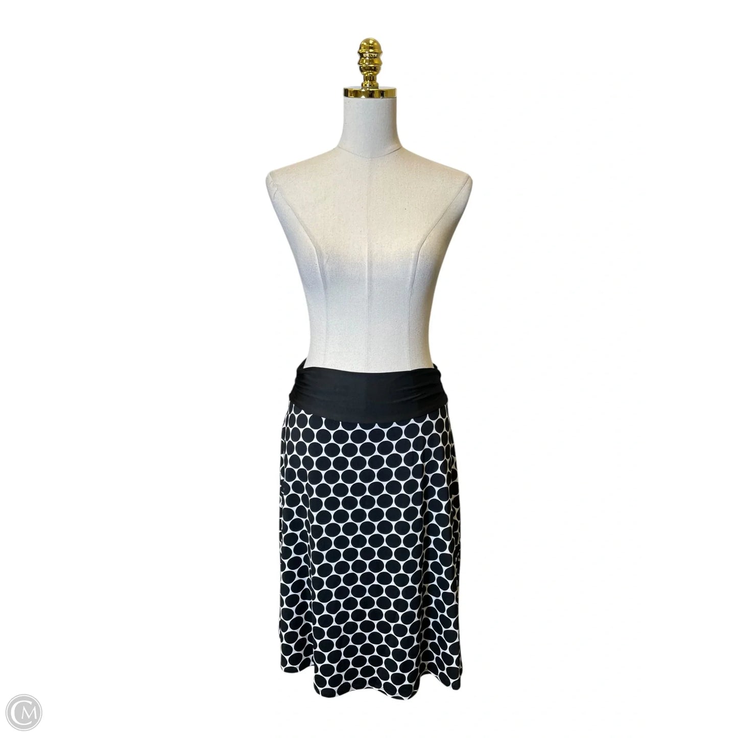 Skirt Maxi By Jonathan Martin In Polkadot Pattern, Size: M